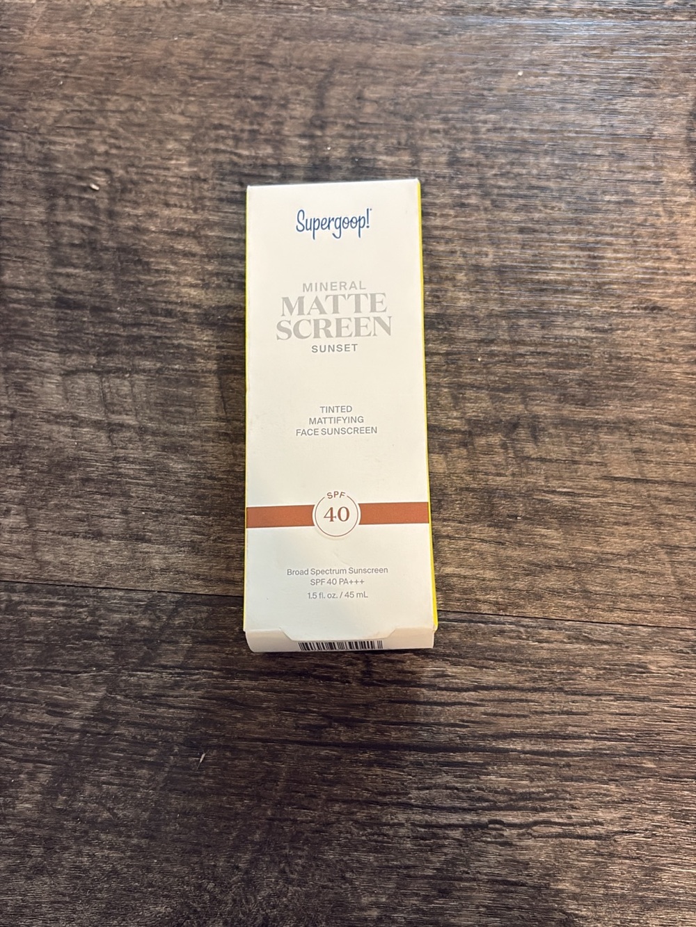 Supergoop sunset